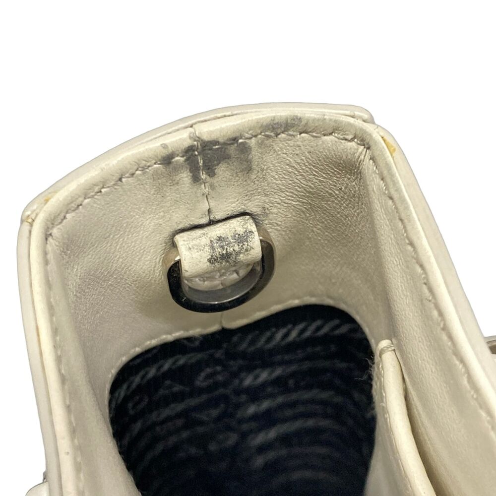 Prada Small Brushed Tote Bag Tote Bag 1BA331 Leather - Picture 13 of 15